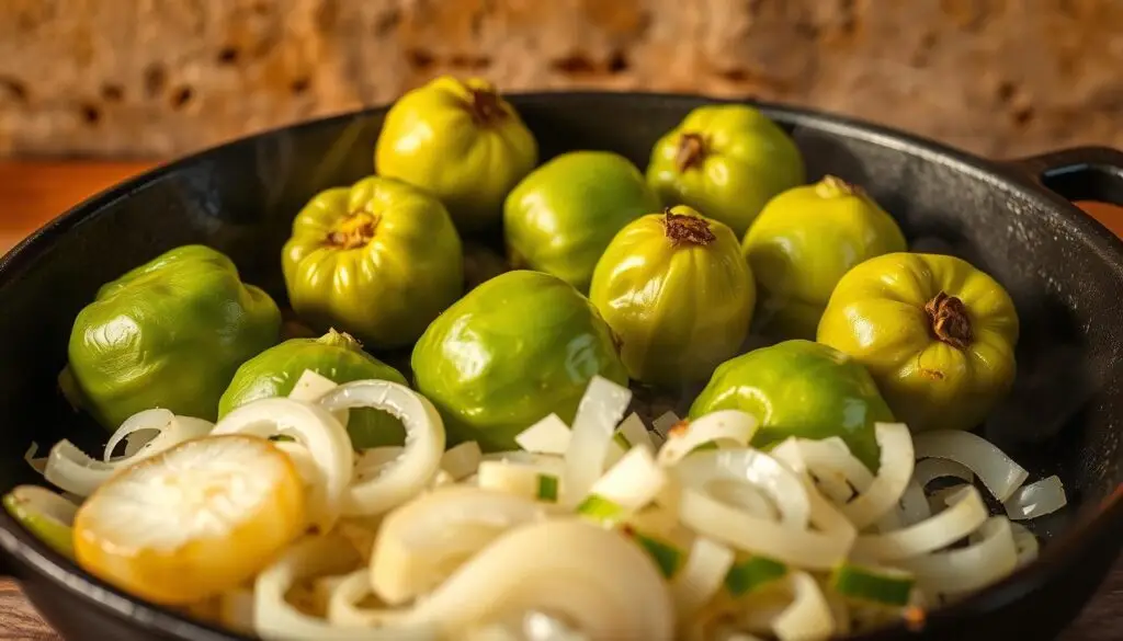 Roasting Tomatillos for Salsa Verde Roasting Tomatillos for Salsa Verde