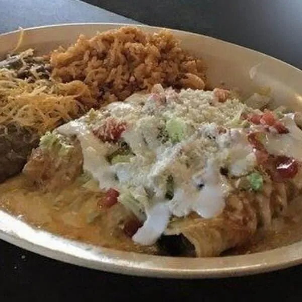 Steak Enchiladas Americana